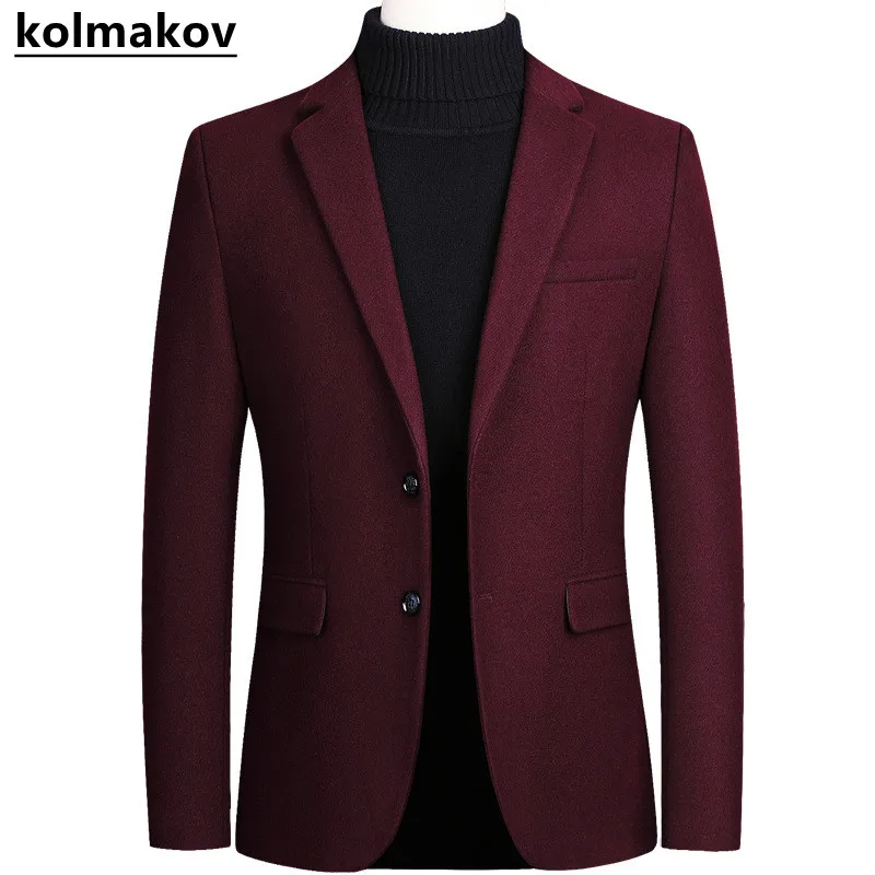 2022 Autumn and Winter New Men's Classic Fashion Pure Color Wool Single Suit Men's Thick Warm Slim Leisure High Quality Suit 4XL
2022 Autumn and Winter New Men's Classic Fashion Pure Color Wool Single Suit Men's Thick Warm Slim Leisure High Quality Suit 4XL