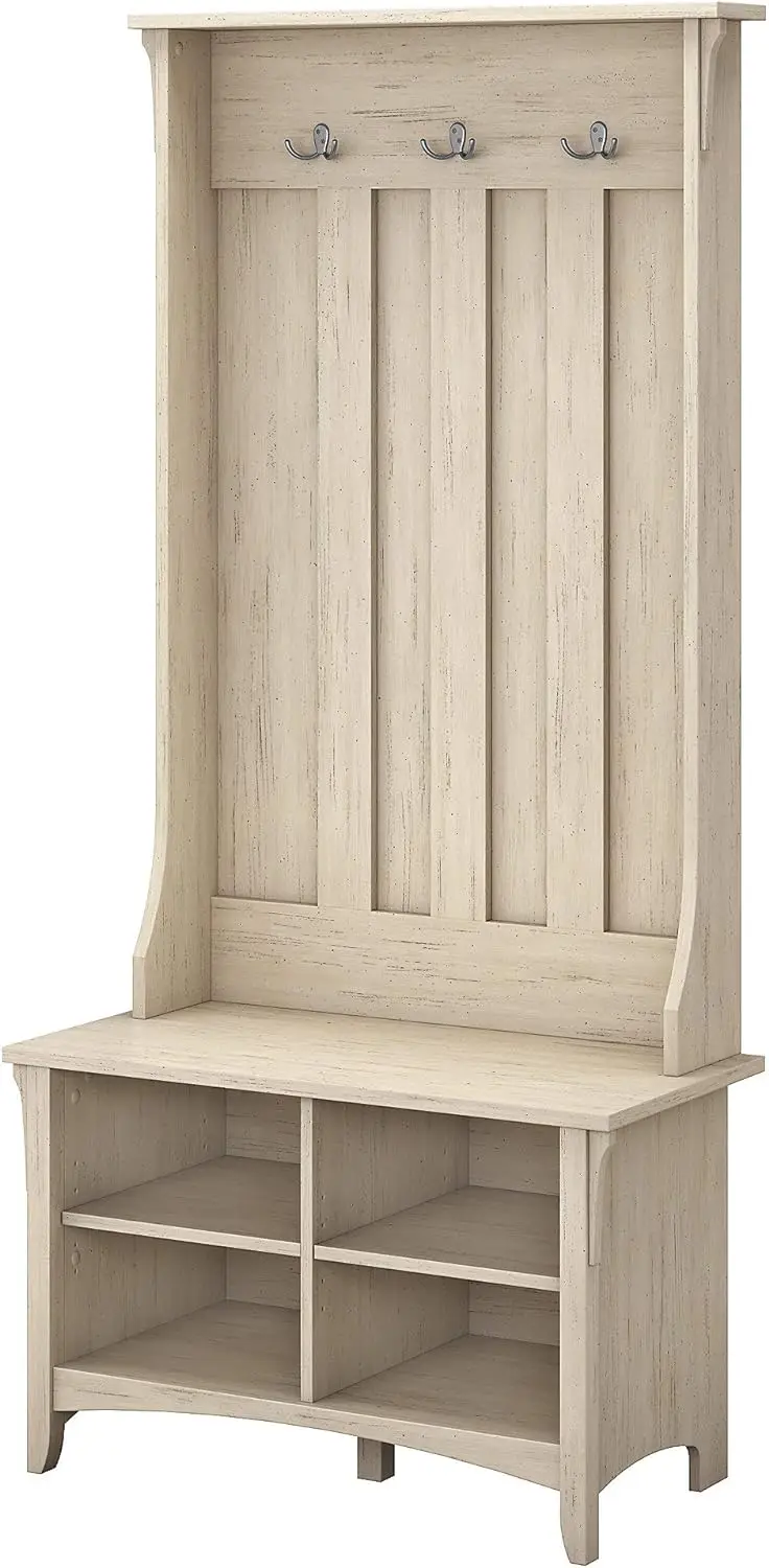 Hall Tree with Storage Bench in Antique White Telescoping stool Wiggle stool Reposapiés Poop stool Wooden chair Shoe storage be
Hall Tree with Storage Bench in Antique White Telescoping stool Wiggle stool Reposapiés Poop stool Wooden chair Shoe storage be