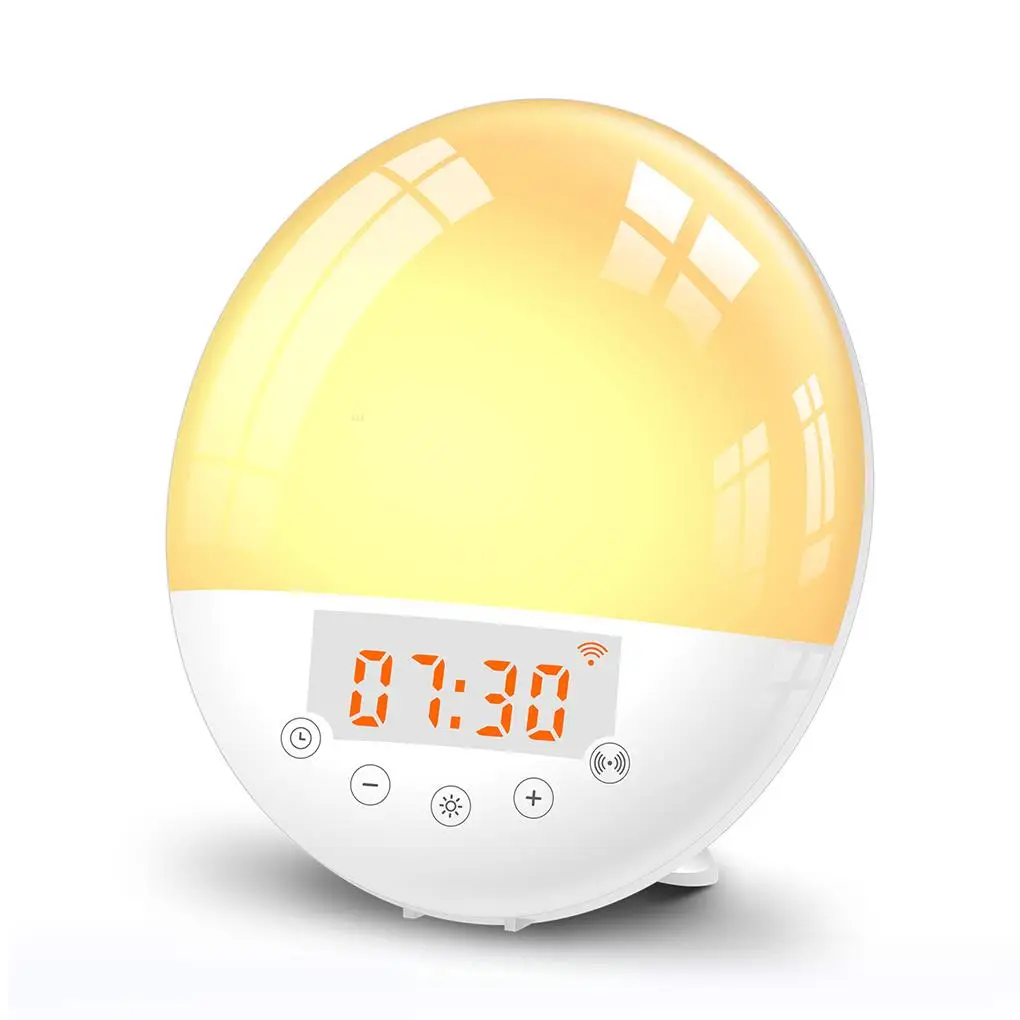Multi-function Voice Control LED Alarm Clock USB Digital WiFi Smart Clock Adjustable FM Radio Wakeup Alarm Colorful Night Light 
Multi-function Voice Control LED Alarm Clock USB Digital WiFi Smart Clock Adjustable FM Radio Wakeup Alarm Colorful Night Light
