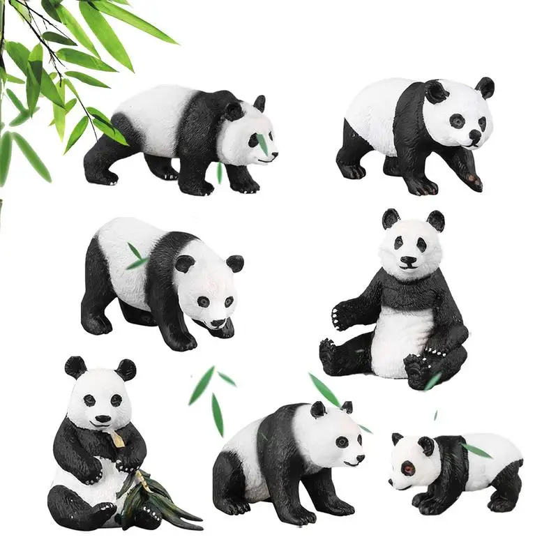 7pcs Panda Sculpture Ornaments Crafts Animal Figurines For Landscape Home Desktop Decor Solid Model Gift For Kids Toddlers
7pcs Panda Sculpture Ornaments Crafts Animal Figurines For Landscape Home Desktop Decor Solid Model Gift For Kids Toddlers