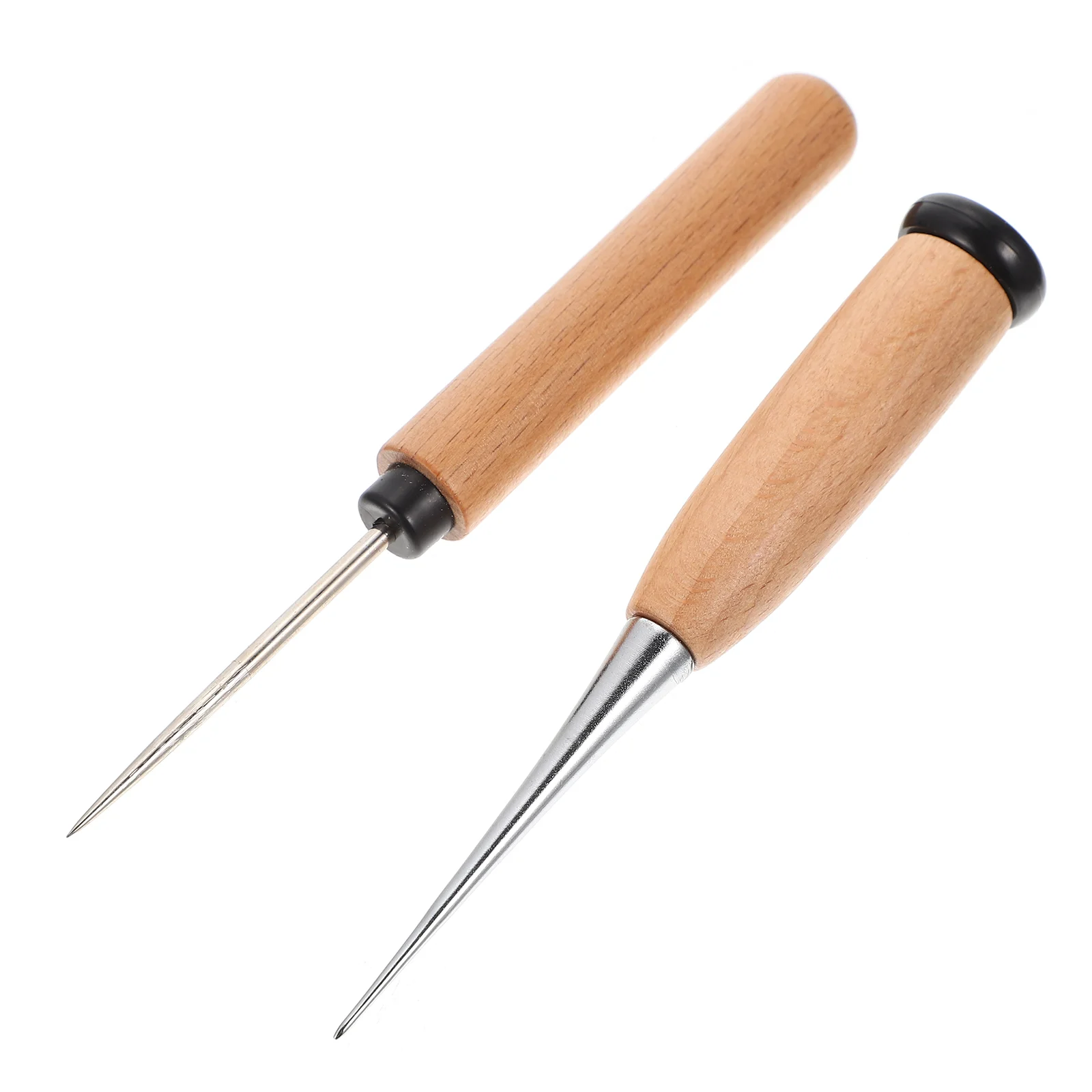 2 Pcs Pick A Needle Carpenter Tools DIY Crafts Suture Stitching Perforating Awls Stainless Steel Supplies Wooden Handle
2 Pcs Pick A Needle Carpenter Tools DIY Crafts Suture Stitching Perforating Awls Stainless Steel Supplies Wooden Handle