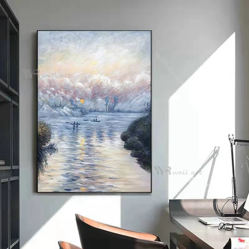 Famous Painting Copy Hand Painted Sunset Wall Art Pop Poster Modern Abstract Nature Scenery Home Hotel Decor Canvas Oil Painting
Famous Painting Copy Hand Painted Sunset Wall Art Pop Poster Modern Abstract Nature Scenery Home Hotel Decor Canvas Oil Painting