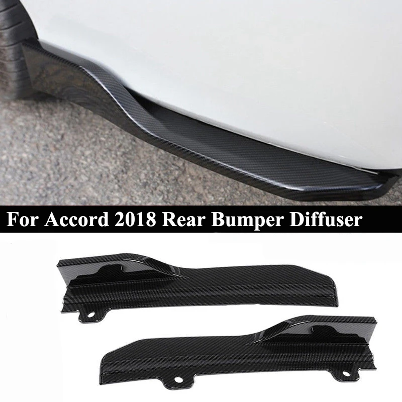 Car Rear Bumper Lip Cover Trim, For Honda Accord 2018 Diffuser Splitter Spoiler Scratch Protector, Carbon Fiber
Car Rear Bumper Lip Cover Trim, For Honda Accord 2018 Diffuser Splitter Spoiler Scratch Protector, Carbon Fiber