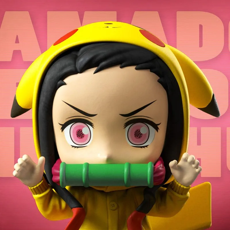 Фигурка аниме «рассекающий демонов» Kimetsu No Yaiba Pikachu Kamado Nezuko, украшение для Креста, модель, игрушки для детей, подарок
Фигурка аниме «рассекающий демонов» Kimetsu No Yaiba Pikachu Kamado Nezuko, украшение для Креста, модель, игрушки для детей, подарок