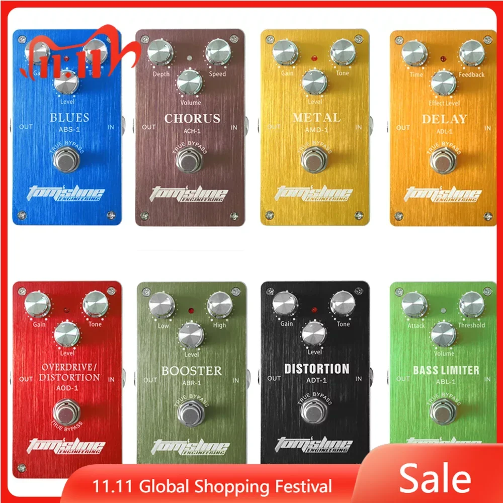 AROMA Electric Guitar Distortion Effect Pedal True Bypass Full Metal Shell Guitar Pedals of Electric Guitar Parts & Accessories
AROMA Electric Guitar Distortion Effect Pedal True Bypass Full Metal Shell Guitar Pedals of Electric Guitar Parts & Accessories