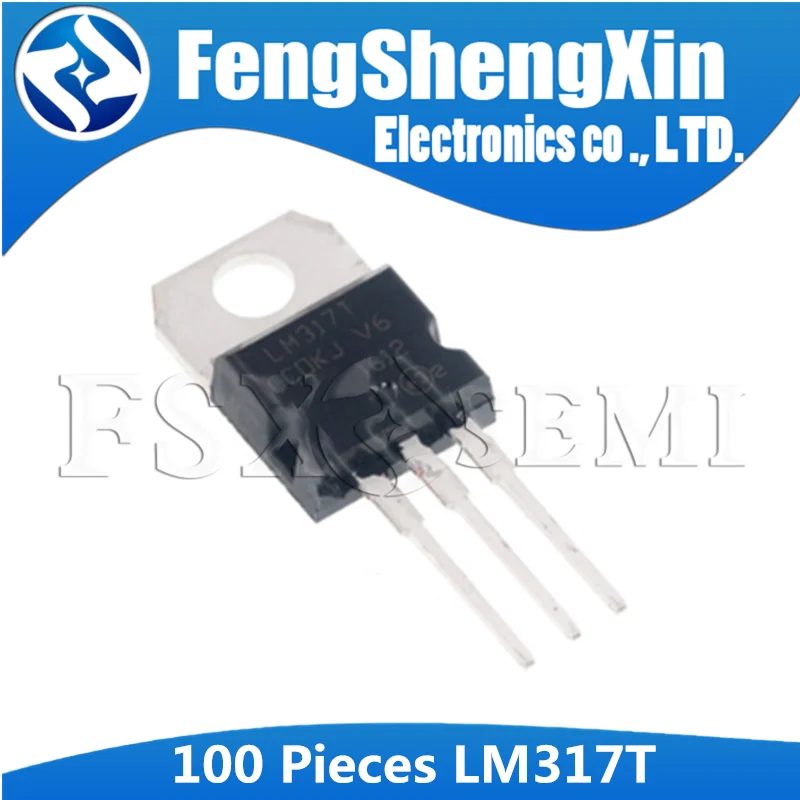 100pcs/lot NEW LM317T LM317 Voltage Regulator IC TO-220
100pcs/lot NEW LM317T LM317 Voltage Regulator IC TO-220