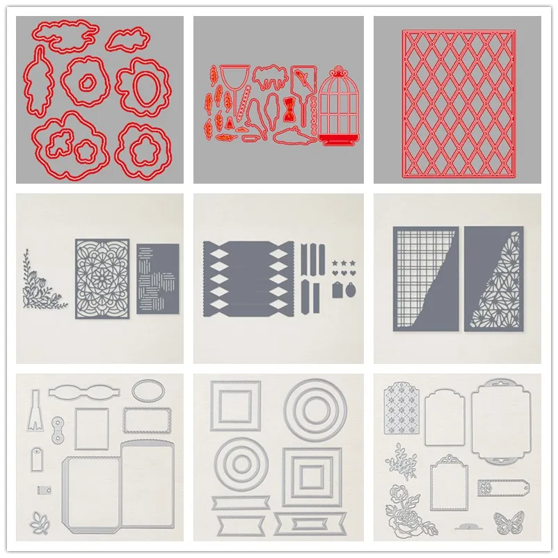 Pattern Metal Cutting Dies No Stamps For DIY Dies Scrapbooking Paper Card Hand Account Album Decoration Craft Dies New Arrival
Pattern Metal Cutting Dies No Stamps For DIY Dies Scrapbooking Paper Card Hand Account Album Decoration Craft Dies New Arrival