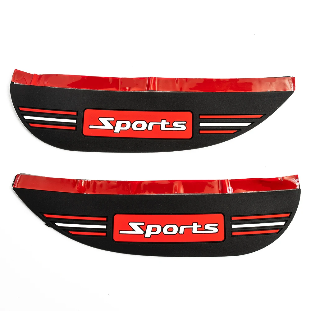 Rearview Rearview Mirror Visor Flexible Parts Rain Eyebrow Board Rain Remover Approx 180mm*60mm Black Reliable
Rearview Rearview Mirror Visor Flexible Parts Rain Eyebrow Board Rain Remover Approx 180mm*60mm Black Reliable