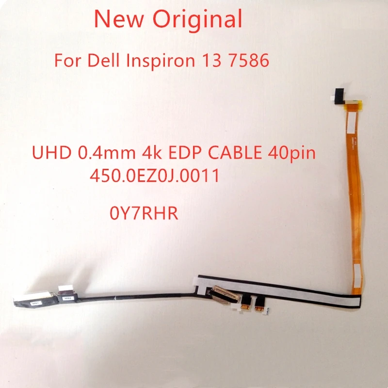 Новый оригинальный ЖК-кабель lvds для ноутбука Dell Inspiron 13 7586 Y7RHR UHD 0,4 мм 4k EDP кабель 40pin 450.0EZ0J.0011
Новый оригинальный ЖК-кабель lvds для ноутбука Dell Inspiron 13 7586 Y7RHR UHD 0,4 мм 4k EDP кабель 40pin 450.0EZ0J.0011