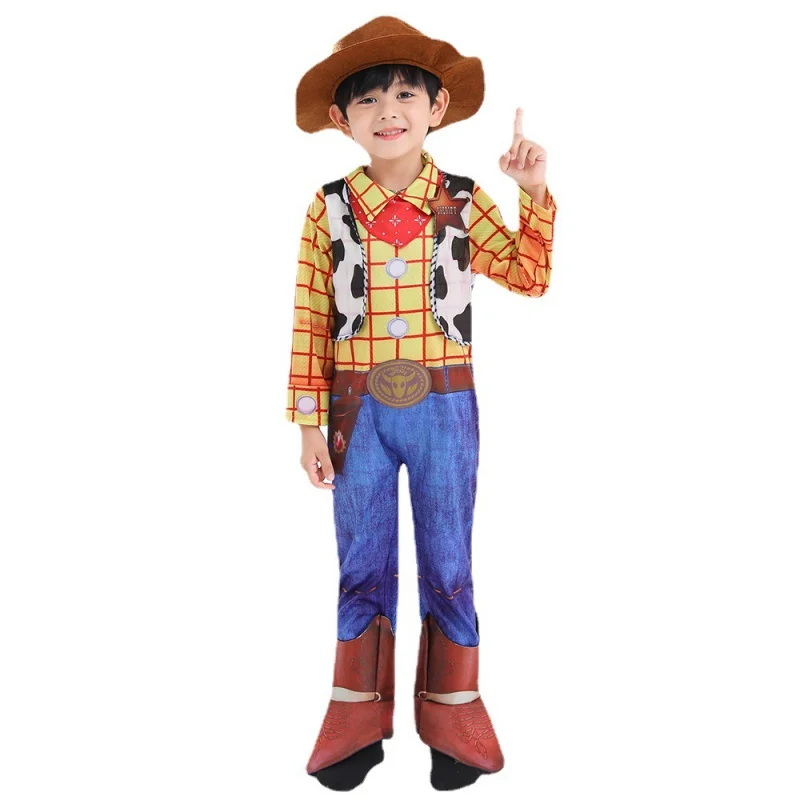 Kid Deluxe Children Fancy Dress Halloween Costume for Kids Cosplay Boys Woody Costumes Cowboy Costume Suit
Kid Deluxe Children Fancy Dress Halloween Costume for Kids Cosplay Boys Woody Costumes Cowboy Costume Suit