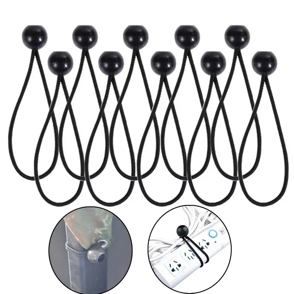 30 Pcs Ball Bungee Cords Adjustable Elastic Cable Ties Lightweight Camping Tents Reliable Sporting Goods Detachable Outdoor Tool
30 Pcs Ball Bungee Cords Adjustable Elastic Cable Ties Lightweight Camping Tents Reliable Sporting Goods Detachable Outdoor Tool