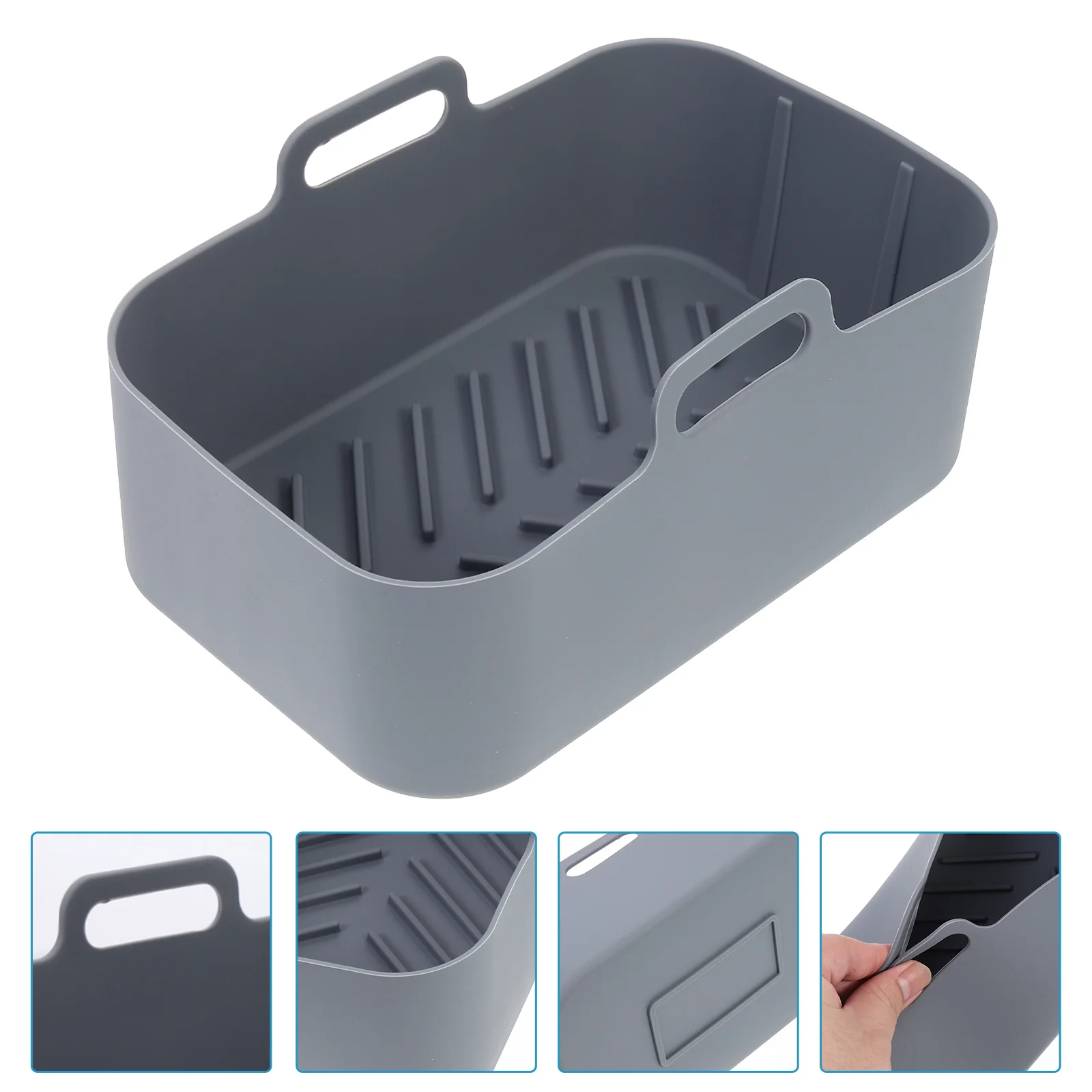 Fryer Air Silicone Basket Liner Non Stick Pan Baking Pot Reusable Replacement Fry Tray Liners Bowl Square Oven Cake Insert
Fryer Air Silicone Basket Liner Non Stick Pan Baking Pot Reusable Replacement Fry Tray Liners Bowl Square Oven Cake Insert