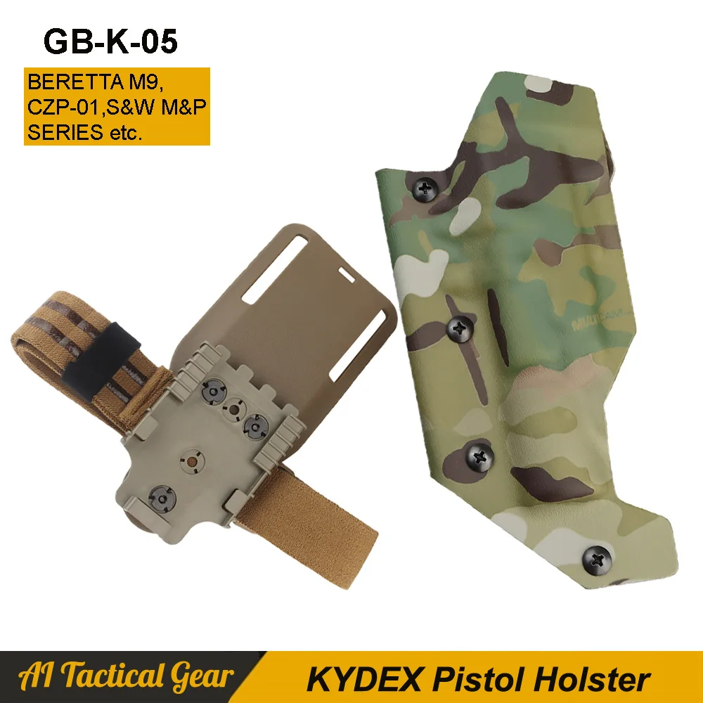 Kydex Tactical Gun Holster Military Pistols Case Fit BERETTA M9 P-07 FNX-45 HK45 S&W M&P SERIES X300 Flashlight Gun Accessories
Kydex Tactical Gun Holster Military Pistols Case Fit BERETTA M9 P-07 FNX-45 HK45 S&W M&P SERIES X300 Flashlight Gun Accessories