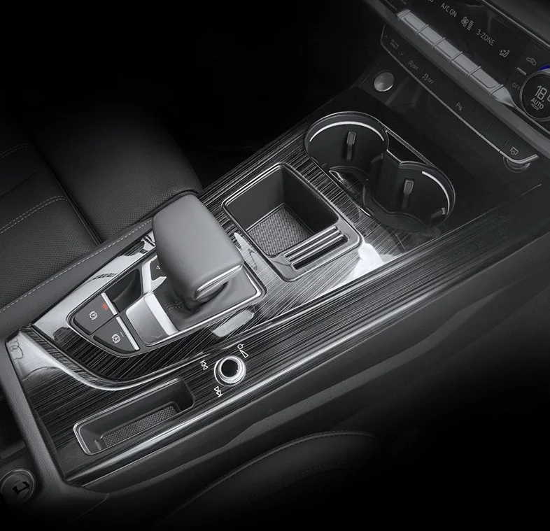 Для Audi A4L 2020 декоративная панель управления центральной передачей для нового интерьера автомобиля A4L карбоновая рамка переключения передач
Для Audi A4L 2020 декоративная панель управления центральной передачей для нового интерьера автомобиля A4L карбоновая рамка переключения передач