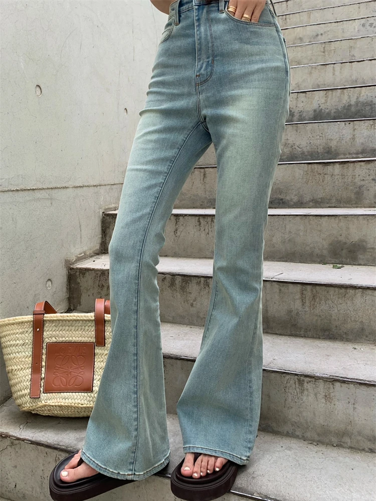 Summer Vintage Slightly Flare Jeans Women High Waist Korean Fashion Streetwear Skinny Pants Casual Mom Denim Trousers Pantalones
Summer Vintage Slightly Flare Jeans Women High Waist Korean Fashion Streetwear Skinny Pants Casual Mom Denim Trousers Pantalones