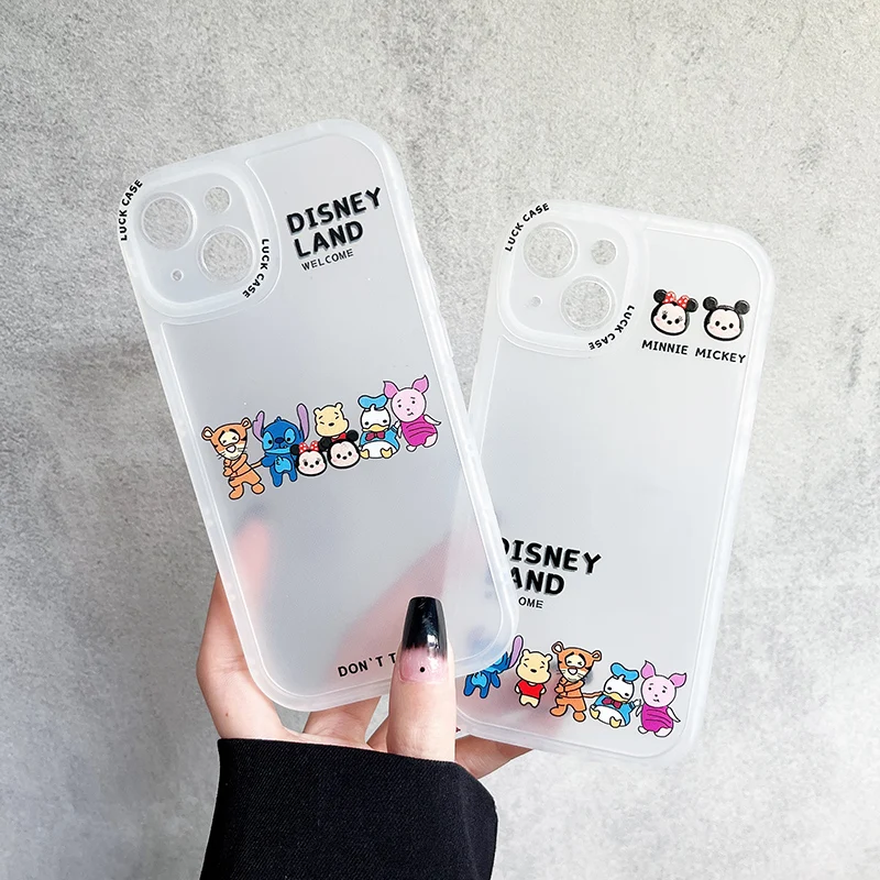 Disney Cartoon Winnie the Pooh Mickey Mouse Family Phone Case for iPhone 11 12 13 mini pro XS MAX 8 7 Plus X XR Cover
Disney Cartoon Winnie the Pooh Mickey Mouse Family Phone Case for iPhone 11 12 13 mini pro XS MAX 8 7 Plus X XR Cover