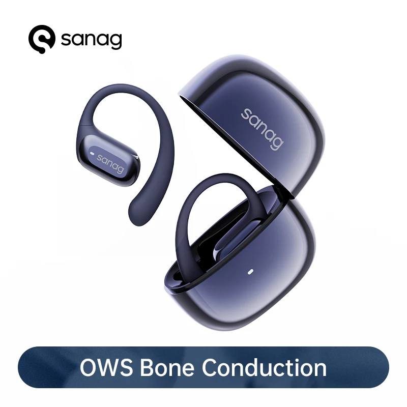 Наушники Sanag G30S Bluetooth 5 3 беспроводная Bluetooth-гарнитура IPX5 наушники с управлением