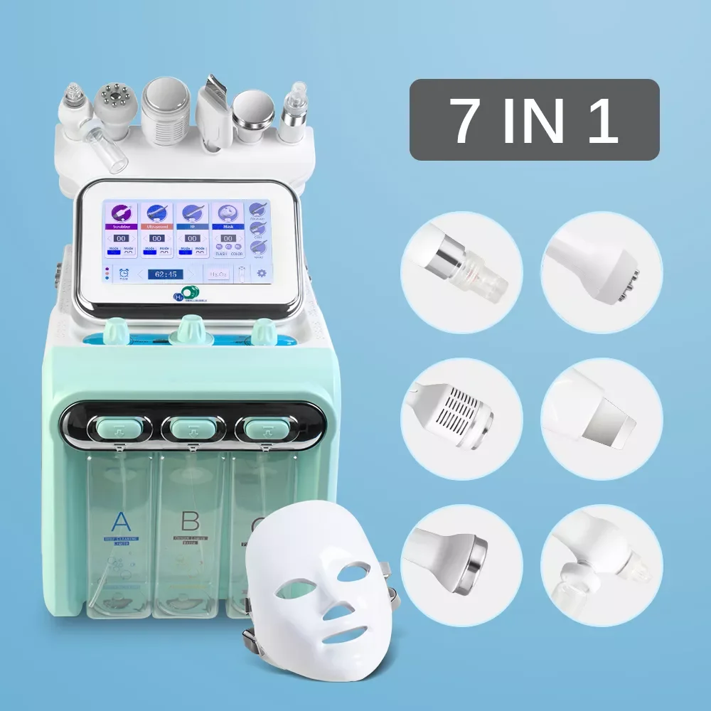 

Аппарат для микродермабразии лица NEW2023, устройство для подтяжки кожи лица, спа 6 в 1