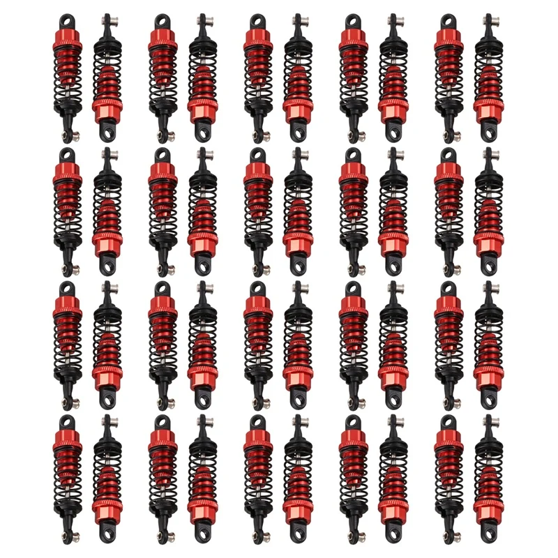 40Pcs Aluminum Shock Absorber Upgrade Parts For 1:18 Wltoys A959 A969 A979 K929 Replacement A949-55 Red
40Pcs Aluminum Shock Absorber Upgrade Parts For 1:18 Wltoys A959 A969 A979 K929 Replacement A949-55 Red