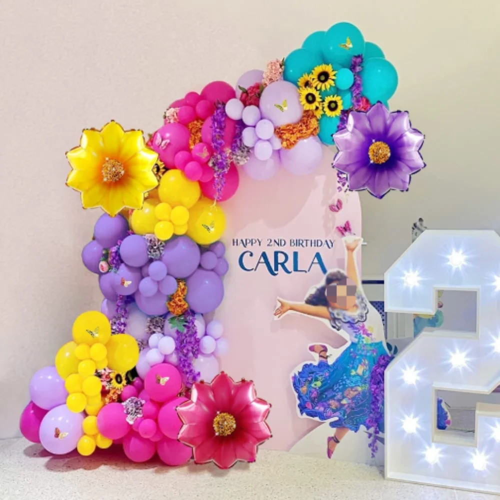 138 Pcs Purple Rose Red Yellow Balloon Garland Arch Set 3D Butterfly Stickers Girls Kids Birthday Party Baby Shower Decorations
138 Pcs Purple Rose Red Yellow Balloon Garland Arch Set 3D Butterfly Stickers Girls Kids Birthday Party Baby Shower Decorations