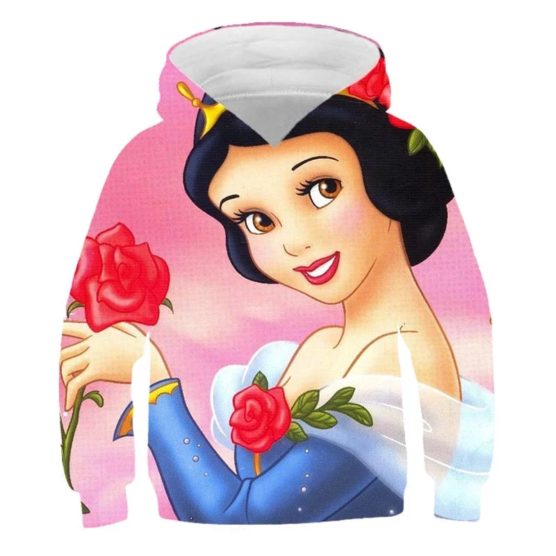 2022 New Snow White Hoodies Clothing Girls Long Sleeve Sweatshirts Disney Series Spring Autumn Cartoon Casual Hooded Tops 1-14 Y
2022 New Snow White Hoodies Clothing Girls Long Sleeve Sweatshirts Disney Series Spring Autumn Cartoon Casual Hooded Tops 1-14 Y