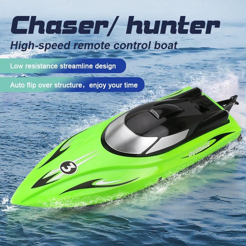 High-Speed Remote Control Speedboat 2.4G Racing Boat 30KM/H Competitive Boat Navigation Model Capsize Reset Electric Water Toys
High-Speed Remote Control Speedboat 2.4G Racing Boat 30KM/H Competitive Boat Navigation Model Capsize Reset Electric Water Toys