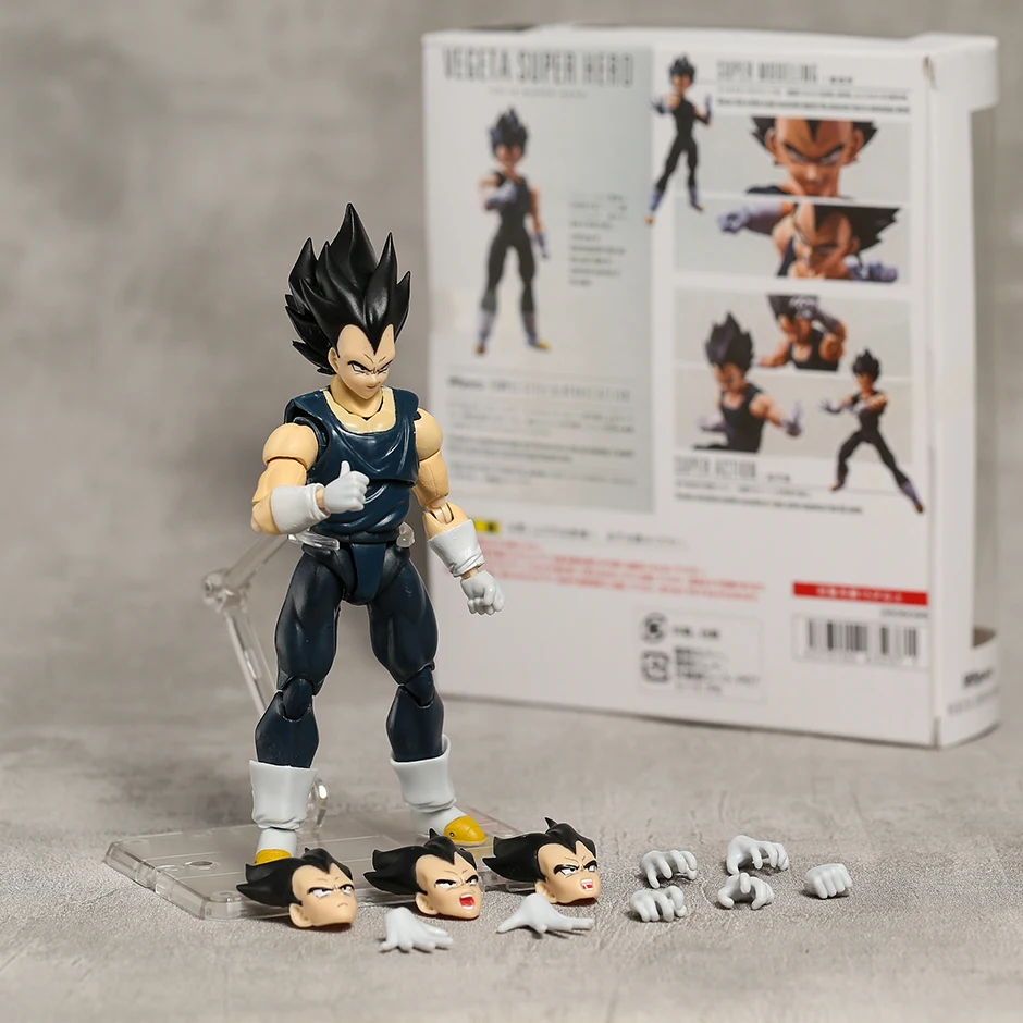 Figural SHF DragonBall Z Super Hero Vegeta / Goku Clone Version PVC Action Figure Collectible Toy Model Statue Doll
Figural SHF DragonBall Z Super Hero Vegeta / Goku Clone Version PVC Action Figure Collectible Toy Model Statue Doll