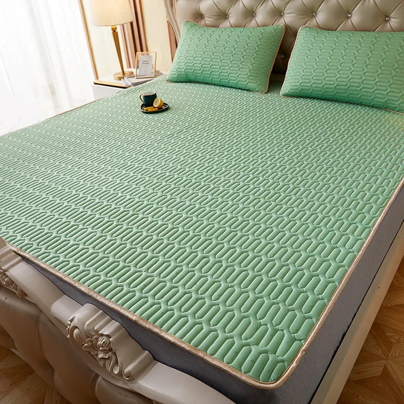 NEW Flowers Latex Summer Mat Kit Cooling Feel Bed Pad and Pillowcase Cold Sleeping Breathable Folding Cool
NEW Flowers Latex Summer Mat Kit Cooling Feel Bed Pad and Pillowcase Cold Sleeping Breathable Folding Cool
