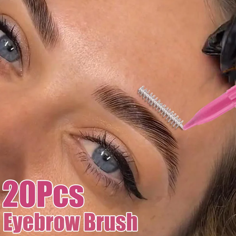 20 Pcs Mini Eyebrow Brush Disposable Brow Perm Brush Brow Lift Tool Eyelash Cromb For Lash Accessories Beauty Makeup Tools
20 Pcs Mini Eyebrow Brush Disposable Brow Perm Brush Brow Lift Tool Eyelash Cromb For Lash Accessories Beauty Makeup Tools