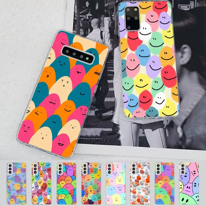 Funny Trippy Smiley Face Phone Case for Samsung S21 A10 for Redmi Note 7 9 for Huawei P30Pro Honor 8X 10i cover
Funny Trippy Smiley Face Phone Case for Samsung S21 A10 for Redmi Note 7 9 for Huawei P30Pro Honor 8X 10i cover