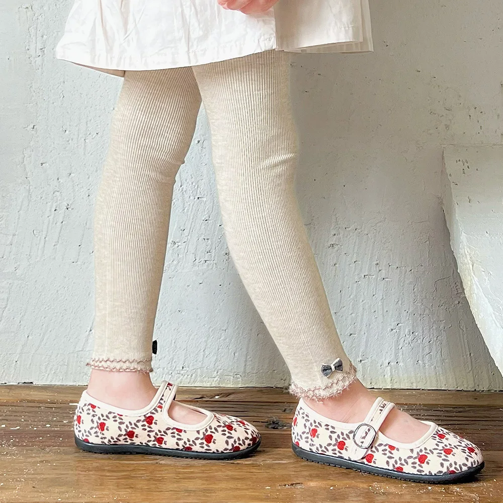 Children Ribbed Lace Leggings Kids Spring Capris Pants Toddler Childhood Baby Cotton Bow Tights Korea Trousers For Young Girls
Children Ribbed Lace Leggings Kids Spring Capris Pants Toddler Childhood Baby Cotton Bow Tights Korea Trousers For Young Girls
