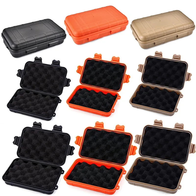 S/M/L Size Outdoor Plastic Waterproof Sealed Survival Box Container Camping Outdoor Travel Storage Box
S/M/L Size Outdoor Plastic Waterproof Sealed Survival Box Container Camping Outdoor Travel Storage Box