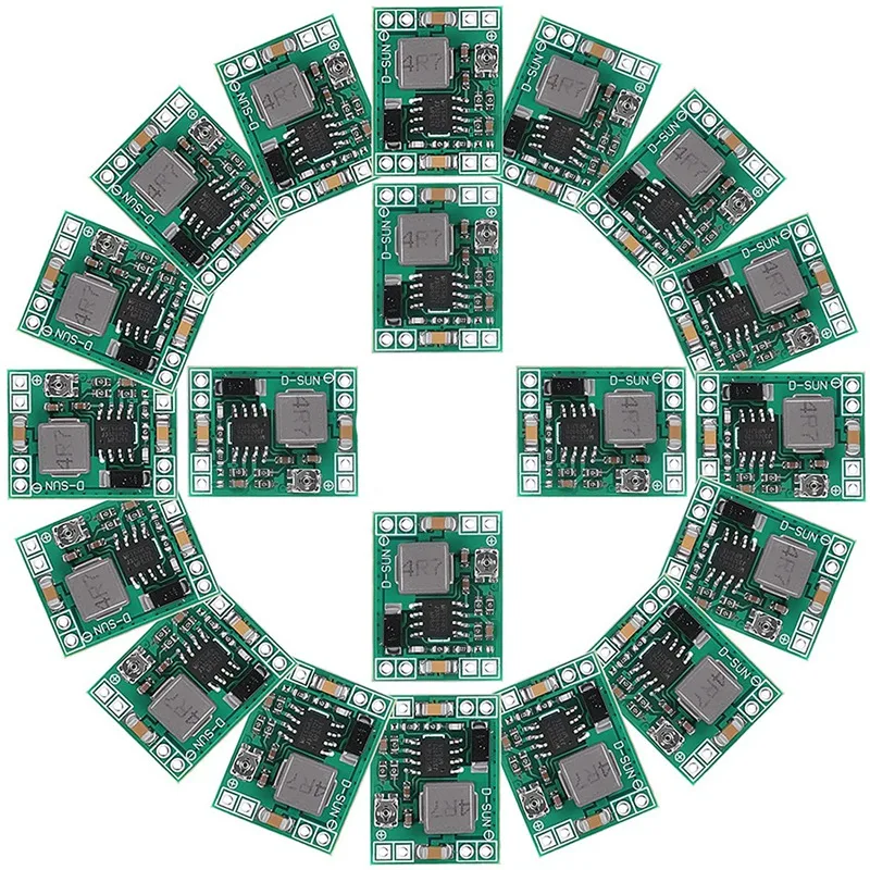 20 Pcs Mini MP1584EN DC-DC Buck Converter Adjustable Power Supply Module 24V To 12V 9V 5V 3V Reduced Voltage Regulator
20 Pcs Mini MP1584EN DC-DC Buck Converter Adjustable Power Supply Module 24V To 12V 9V 5V 3V Reduced Voltage Regulator