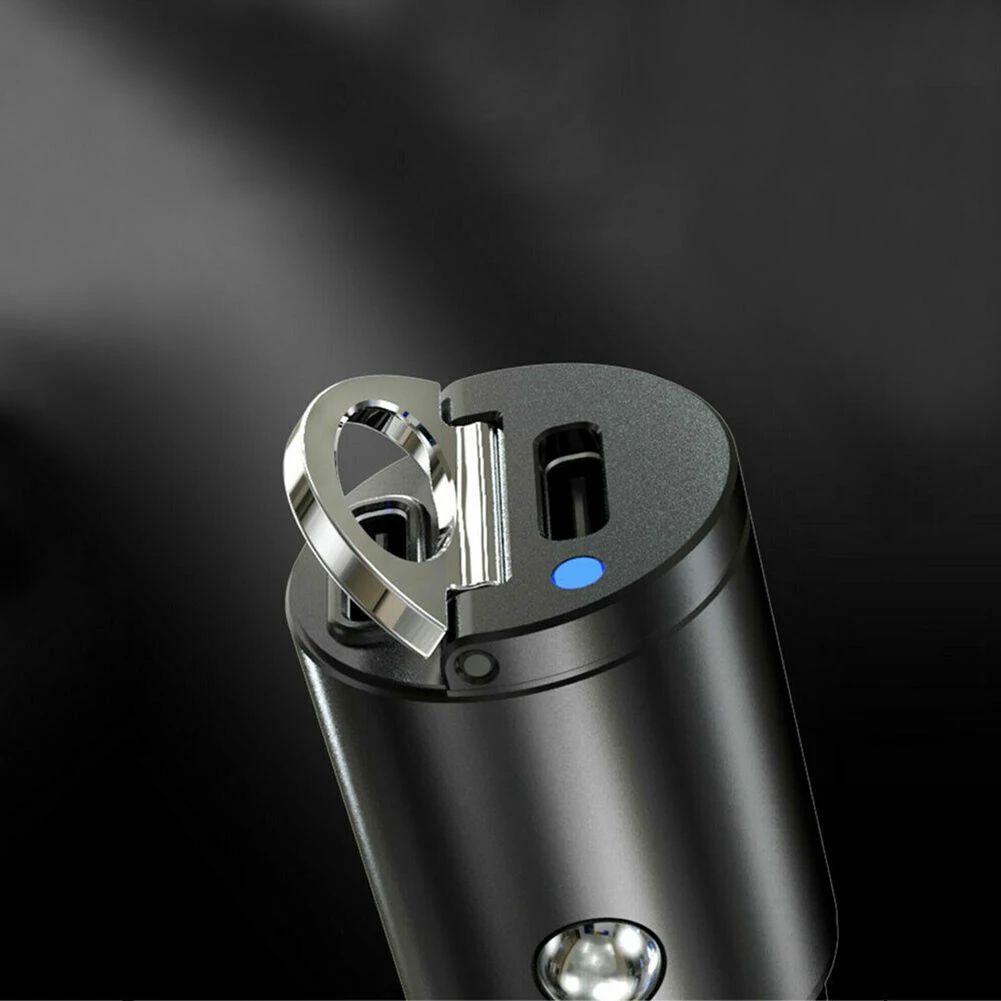 Мини двойной USB Type-C PD автомобильный адаптер зарядного устройства для телефона 30W быстрая зарядка C13-D (PD + PD) для 12V-24V Автомобильное универсаль...
Мини двойной USB Type-C PD автомобильный адаптер зарядного устройства для телефона 30W быстрая зарядка C13-D (PD + PD) для 12V-24V Автомобильное универсаль...