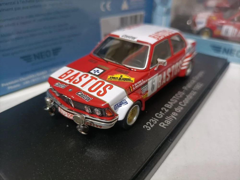 1/43 Reality Car Model Neo Rally Car 323i Gr.2 Rally du Condroz 1982 High End Collection Ornament Gift
1/43 Reality Car Model Neo Rally Car 323i Gr.2 Rally du Condroz 1982 High End Collection Ornament Gift