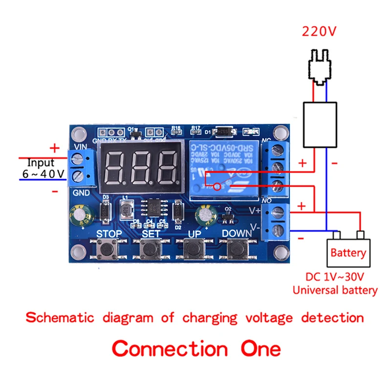 Battery Charger Module Discharger Board Undervoltage Overvoltage Protection Board Precision Auto Off Module Discharger
Battery Charger Module Discharger Board Undervoltage Overvoltage Protection Board Precision Auto Off Module Discharger