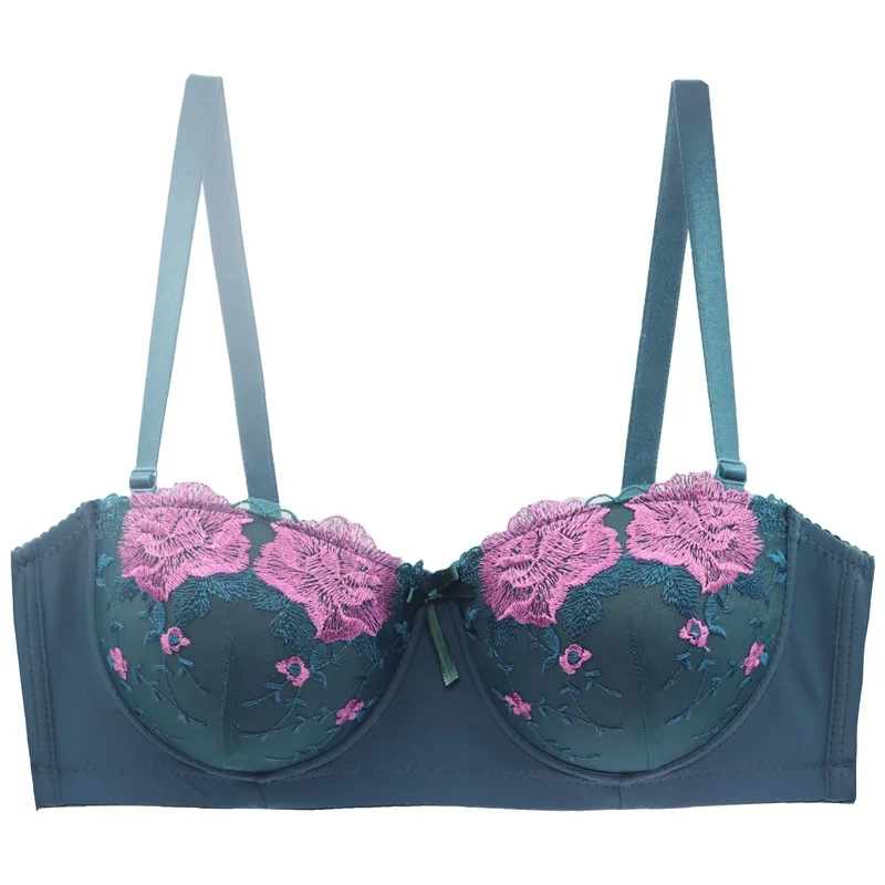 Sexy Lace Bras Women Appliques Underwear Half Cup Lingerie Backless Push Up Underwear Large Crop Bralette Brassiere Laced Bra
Sexy Lace Bras Women Appliques Underwear Half Cup Lingerie Backless Push Up Underwear Large Crop Bralette Brassiere Laced Bra