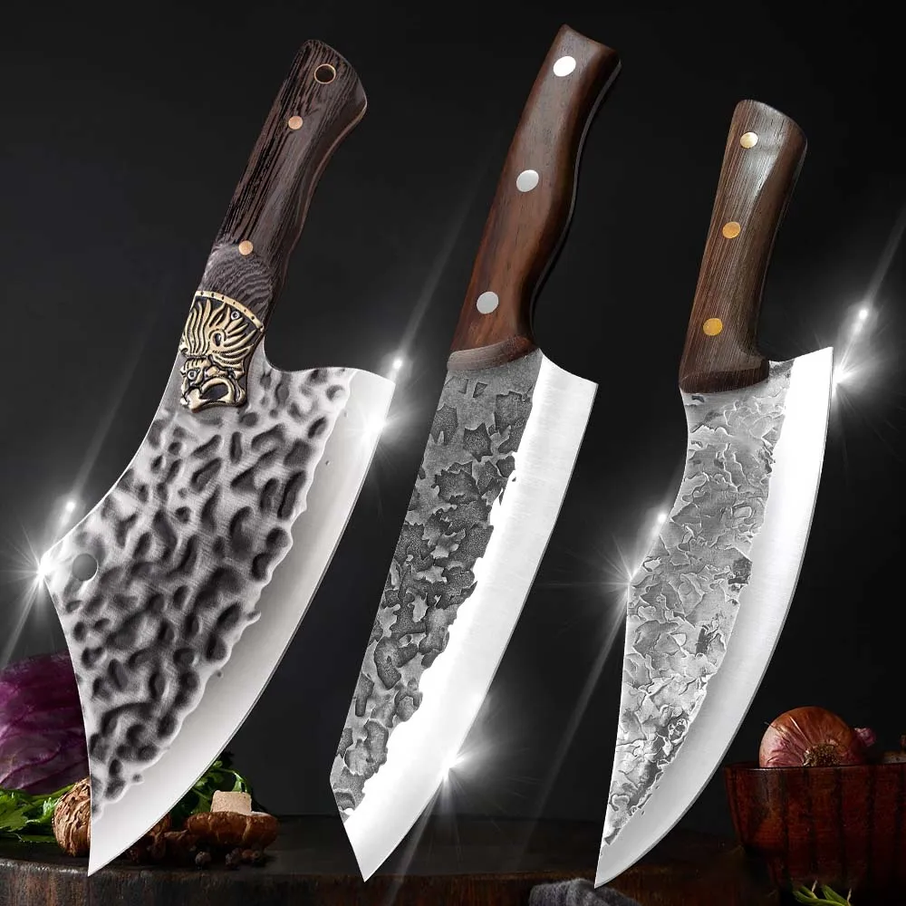 1-3 PCS Professional Kitchen Knives Set Sharp Chef Knife Utility Knife High-carbon Steel Cooking Tools Wood Handle
1-3 PCS Professional Kitchen Knives Set Sharp Chef Knife Utility Knife High-carbon Steel Cooking Tools Wood Handle