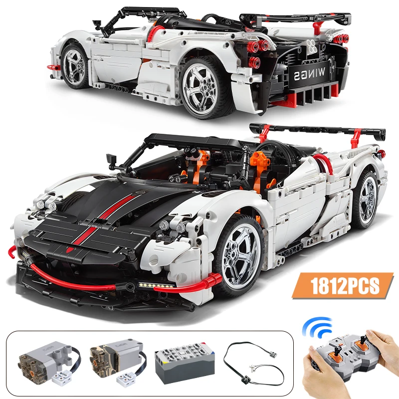 1812 Pcs Racing Supercar RC Car Building Blocks City Remote Control Sports Speed Vehicle Bricks Toys for Children Gift
1812 Pcs Racing Supercar RC Car Building Blocks City Remote Control Sports Speed Vehicle Bricks Toys for Children Gift