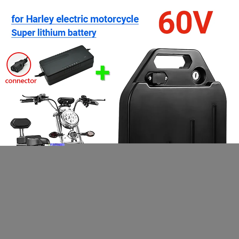 Водонепроницаемый литиевый аккумулятор Harley 18650 60 в 50 Ач для двухколесного складного электрического скутера Citycoco
Водонепроницаемый литиевый аккумулятор Harley 18650 60 в 50 Ач для двухколесного складного электрического скутера Citycoco