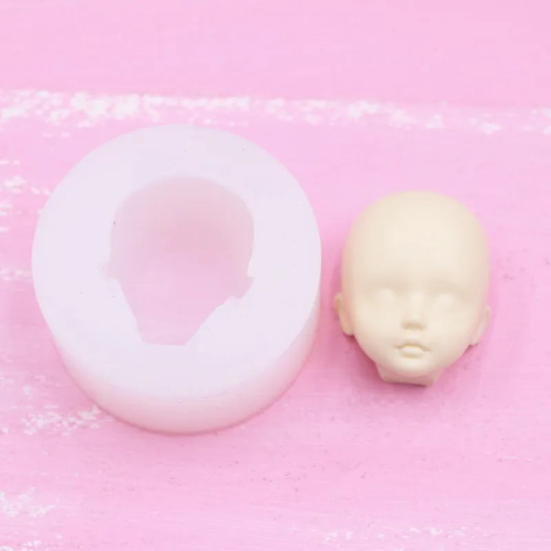 Clay face mold fondant face mold silicone glue hand-made face animation cartoon character BJD doll face
Clay face mold fondant face mold silicone glue hand-made face animation cartoon character BJD doll face