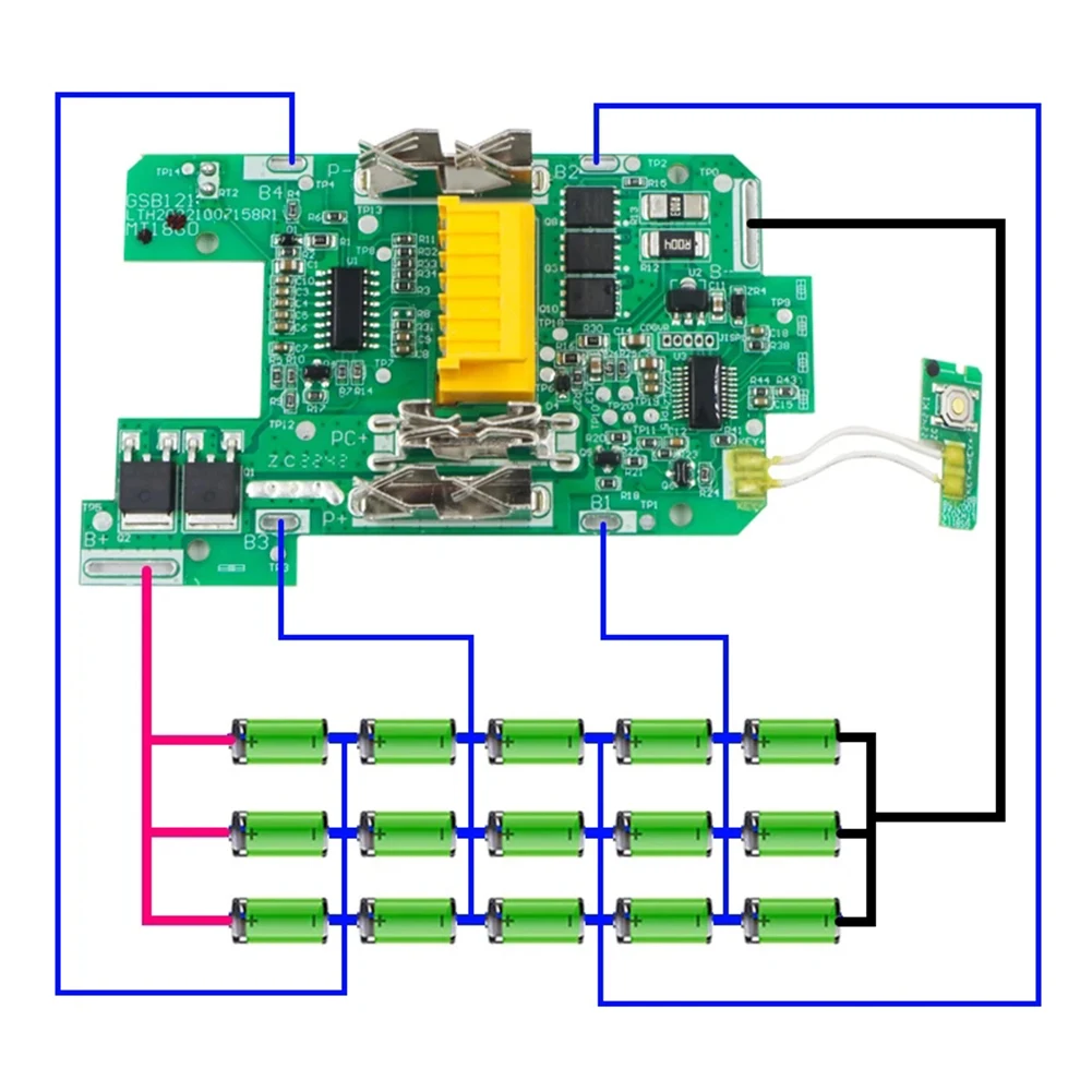 Batteries Set Battery Housing 18V 9Ah Li-Ion Battery BL1830 BL1860 BL1890 For Makit Power Tool Access 18V Li-Ion
Batteries Set Battery Housing 18V 9Ah Li-Ion Battery BL1830 BL1860 BL1890 For Makit Power Tool Access 18V Li-Ion