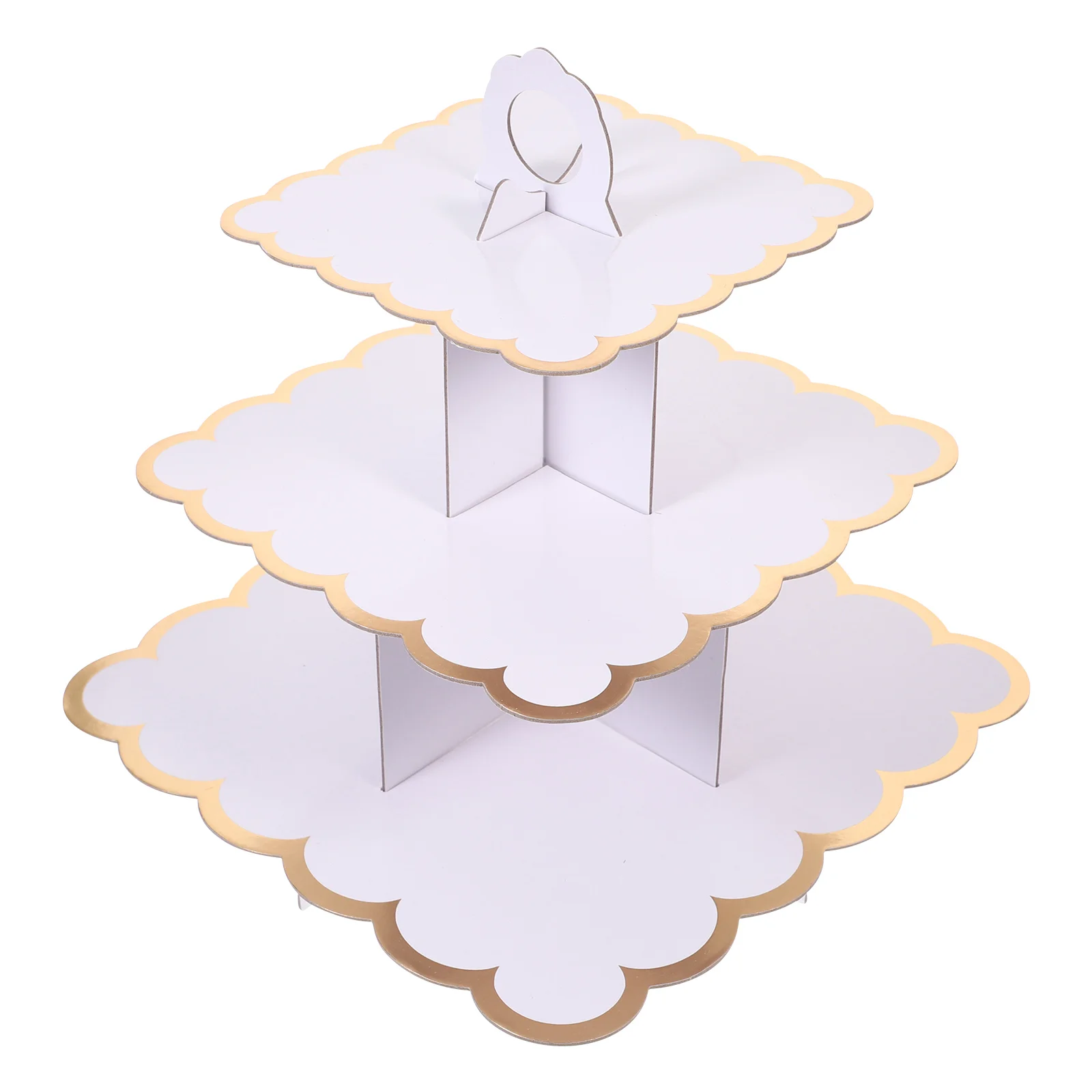 3-tiered Portable Cake Accessories Cake Holder Paper Cake Holder Muffin Cake Holder Dessert Holder Decorative Cake Stand
3-tiered Portable Cake Accessories Cake Holder Paper Cake Holder Muffin Cake Holder Dessert Holder Decorative Cake Stand