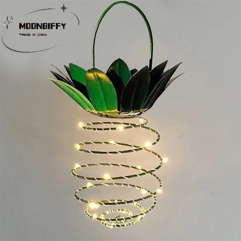 LED Solar Outdoor Garden Waterproof Pineapple Shape light Solar Outdoor Wall Lamp Fairy Night Lights Iron Wire Art Home Decor
LED Solar Outdoor Garden Waterproof Pineapple Shape light Solar Outdoor Wall Lamp Fairy Night Lights Iron Wire Art Home Decor