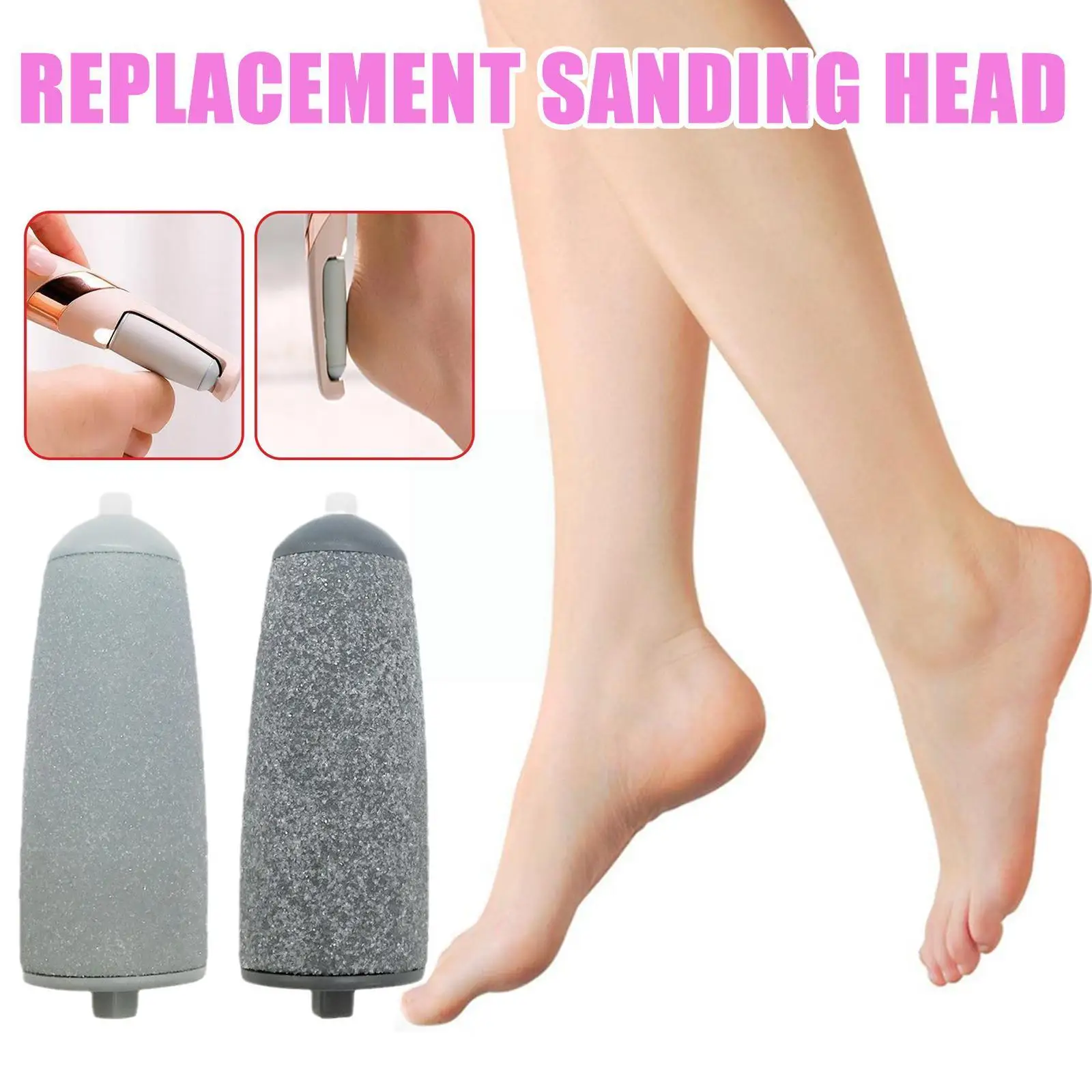 Foot Care Tool Heads Pedi Hard Skin Remover Refills Replacement Rollers For Scholls File Feet Care Tool O5u3
Foot Care Tool Heads Pedi Hard Skin Remover Refills Replacement Rollers For Scholls File Feet Care Tool O5u3