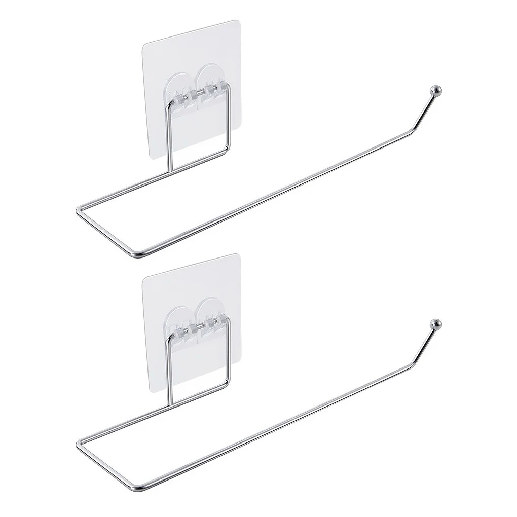 2 Pieces Hanging Toilet Paper Roll Holder Wall Mounted Self-adhesive Rack Punch-free Kitchen Tissue Shelf Accessories
2 Pieces Hanging Toilet Paper Roll Holder Wall Mounted Self-adhesive Rack Punch-free Kitchen Tissue Shelf Accessories