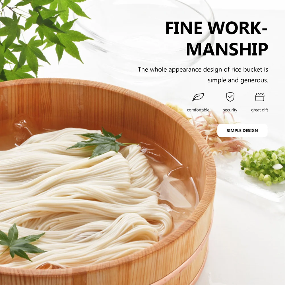Circle Tray Sushi Bucket Wood Japanese 28X28X7.5CM Cuisine Storage Container Wooden Home
Circle Tray Sushi Bucket Wood Japanese 28X28X7.5CM Cuisine Storage Container Wooden Home