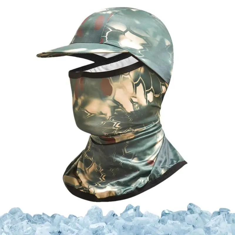 Face Masque Ice Silk Sun Cooling Full Head Cover For Cycling Men's Face Covering With Brim Breathable Sun-proof For
Face Masque Ice Silk Sun Cooling Full Head Cover For Cycling Men's Face Covering With Brim Breathable Sun-proof For