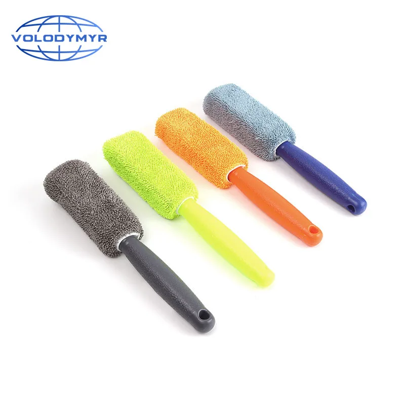 Car Wash Microfiber Rim Wheel Brush with Plastic Handle Multifunctional for Soft Scratch Free Auto Cleaning Detailing Detail
Car Wash Microfiber Rim Wheel Brush with Plastic Handle Multifunctional for Soft Scratch Free Auto Cleaning Detailing Detail