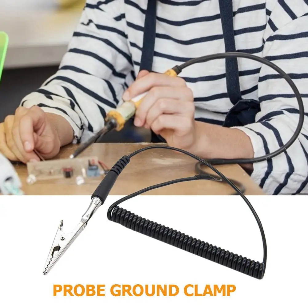 Metal Electrode Holders for Electric Iron TS80 TS100 Welding Ground Cable Clip Alligator Clip To U-terminal Adapter Cable
Metal Electrode Holders for Electric Iron TS80 TS100 Welding Ground Cable Clip Alligator Clip To U-terminal Adapter Cable